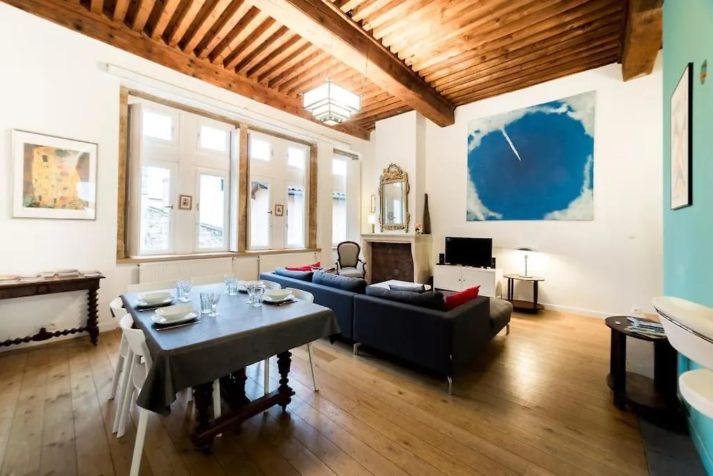 Grand Duplex Au Coeur Du Vieux Lyon Appartement 0*,